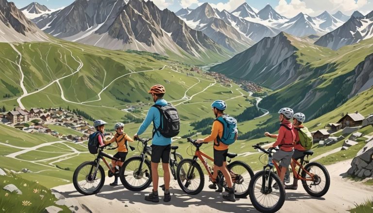 Comment initier les enfants au VTT à Tignes