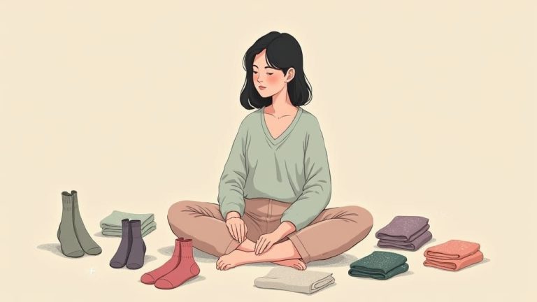 Comment plier des chaussettes selon Marie Kondo